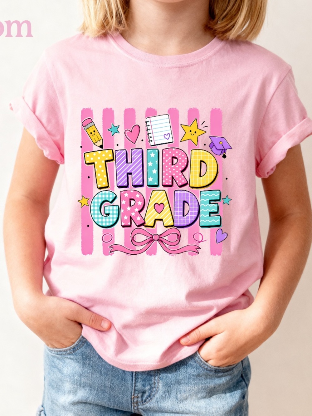 NWT Back To School Kids T-Shirt | Cute Kindergarten First Day Graphic Tee